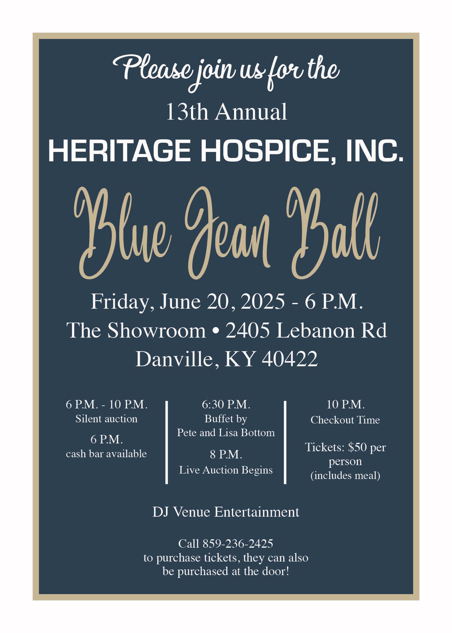 Blue Jean Ball 2025